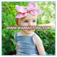 2016 New arrival fancy top DIY organic cotton baby headband, baby girl knot headband